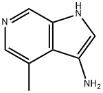 3-AMino-4-Methyl-6-azaindole Struktur