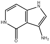 3-氨基-1H-吡咯并[3,2-C]吡啶-4(5H)-酮, 1190319-88-0, 结构式