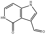 4-Hydroxy-5-azaindole-3-carbaldehyde Structure