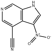 4-Cyano-3-nitro-6-azaindole Structure