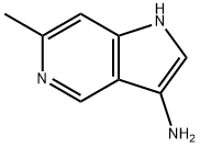 3-AMino-6-Methyl-5-azaindole Struktur