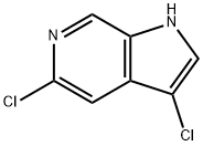 3,5-Dichloro-6-azaindole Struktur