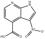 3-Nitro-7-azaindole-4-carboxylic acid,1190321-26-6,结构式