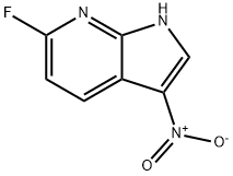 6-FLUORO-3-NITRO-7-AZAINDOLE 结构式