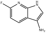 3-AMino-6-fluoro-7-azaindole Struktur