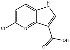 5-Chloro-4-azaindole-3-carboxylic acid Structure
