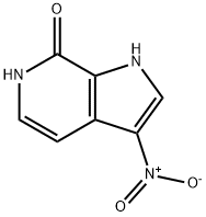 7-Hydroxy-3-nitro-6-azaindole Structure