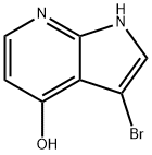 3-BroMo-4-hydroxy-7-azaindole	 Structure