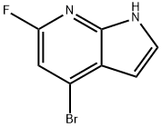 4-BroMo-6-fluoro-7-azaindole|4-BROMO-6-FLUORO-7-AZAINDOLE