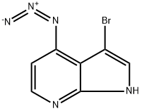 4-Azido-3-broMo-7-azaindole,1190322-99-6,结构式