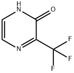 3-(三氟甲基)吡嗪-2(1H)-酮 结构式