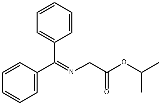 N-(Diphenylmethylene)-glycine 1-methylethyl ester Structure