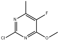 2-CHLORO-5-FLUORO-4-METHOXY-6-METHYLPYRIMIDINE,1192479-35-8,结构式