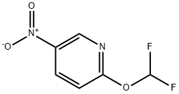 2-(difluoromethoxy)-5-nitropyridine Struktur