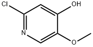 2-Chloro-5-Methoxy-pyridin-4-ol Struktur