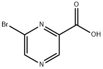 6-broMopyrazine-2-carboxylic acid Structure
