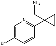 (1-(5-브로모피리딘-2-YL)사이클로프로필)메타나민