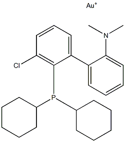 1196707-11-5 クロロ(2-ジシクロヘキシルホスフィノ-2'-ジメチルアミノビフェニル)金(I)
