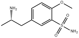 (S)-5-(2-AMinopropyl)-2-MethoxybenzenesulfonaMide 化学構造式