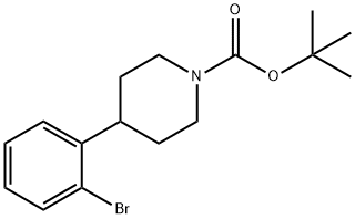 N-Boc-4-(2-broMophenyl)piperidine Struktur