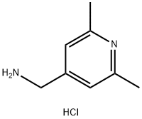 (2,6-二甲基吡啶-4-基)甲胺二盐酸盐,1198424-09-7,结构式