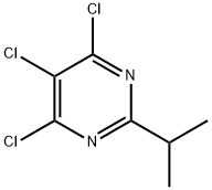 4,5,6-三氯-2-异丙基嘧啶, 1199-53-7, 结构式