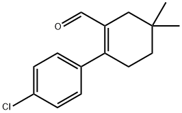 2-(4-CHLOROPHENYL)-4,4-DIMETHYL CYCLOHEXANE-1-ENE CARBALDEHYDE, 1202186-71-7, 结构式