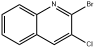 2-BroMo-3-chloroquinoline Struktur