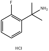 2-(2-Fluorophenyl)propan-2-aMine, HCl Struktur