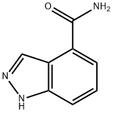 1氢-吲唑-4-甲酰胺, 1203579-36-5, 结构式