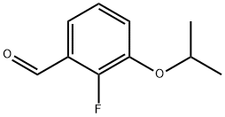 2-Fluoro-3-isopropoxybenzaldehyde Struktur