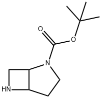 2-Boc-2,6-diazabicyclo[3.2.0]heptane Struktur