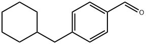 4-(cyclohexylMethyl)benzaldehyde Struktur