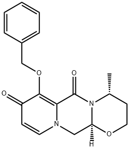 1206102-09-1 (4R,12AS)-7-(ベンジルオキシ)-4-メチル-3,4-ジヒドロ-2H-[1,3]オキサジノ[3,2-D]ピリド[1,2-A]ピラジン-6,8(12H,12AH)-ジオン