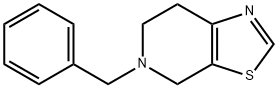 5-苄基-4,5,6,7-四氢噻唑并[5,4-C]吡啶,1206248-09-0,结构式