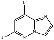6,8-二溴咪唑并[1,2-B]哒嗪,1206487-36-6,结构式