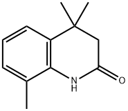 4,4,8-TriMethyl-1,3-dihydroquinolin-2-one Structure