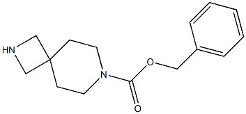 benzyl 2,7-diazaspiro[3.5]nonane-7-carboxylate Struktur