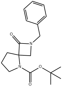 tert-butyl 2-benzyl-1-oxo-2,5-diazaspiro[3.4]octane-5-carboxylate Structure