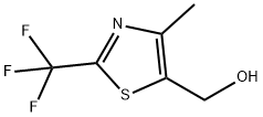 4-甲基-2-(三氟甲基)-5-噻唑甲醇, 1207175-17-4, 结构式
