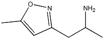 1-(5-methylisoxazol-3-yl)propan-2-amine Structure