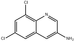 6,8-Dichloroquinolin-3-aMine Struktur