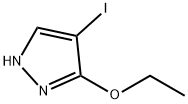 5-ethoxy-4-iodo-1H-pyrazole Structure