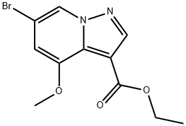 Ethyl 6-BroMo-4-Methoxypyrazolo[1,5-A]pyridine-3-carboxylate|6-溴-4甲氧基-吡唑并[1,5-A]吡啶-3-羧酸乙酯
