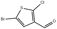 5-BroMo-2-chlorothiophene-3-carbaldehyde Structure