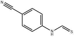 N-(4-Cyanophenyl)MethanethioaMide 化学構造式