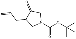 tert-Butyl 3-allyl-4-oxopyrrolidine-1-carboxylate|3-烯丙基-4-氧代吡咯烷-1-甲酸叔丁酯