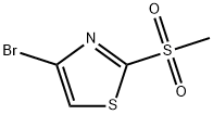 4-溴-2-(甲磺基)噻唑,1209457-93-1,结构式