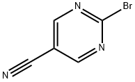 2-broMopyriMidine-5-carbonitrile Struktur