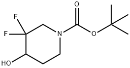 1-Piperidinecarboxylic acid, 3,3-difluoro-4-hydroxy-, 1,1-diMethylethyl ester